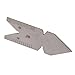 Stainless Steel Fishtail Center Gauge Screw Thread Lathe Cutting Tool for Quick Comparison(#2)