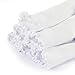 BomKinta Ruffle Socks Women Lightweight Cotton Sock Turn-Cuff Frilly Sock Casual Above Ankle Socks White 6 Pairs Size 5-10