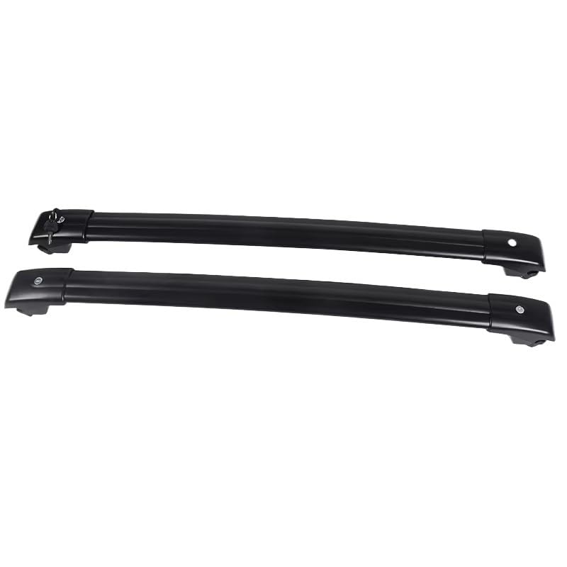 Barre de toit aluminium Land Cruiser 200 galerie transversale universelle noire