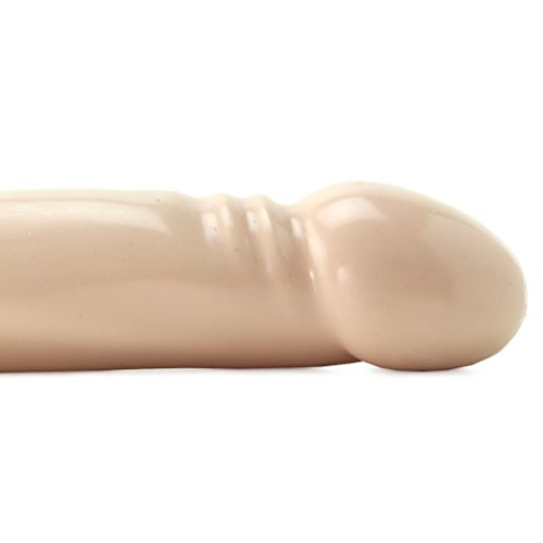Doc Johnson Classic - Smooth Double Header - 18 Inch - Double-Sided Dildo - White (0210-00-Am) #TOP6