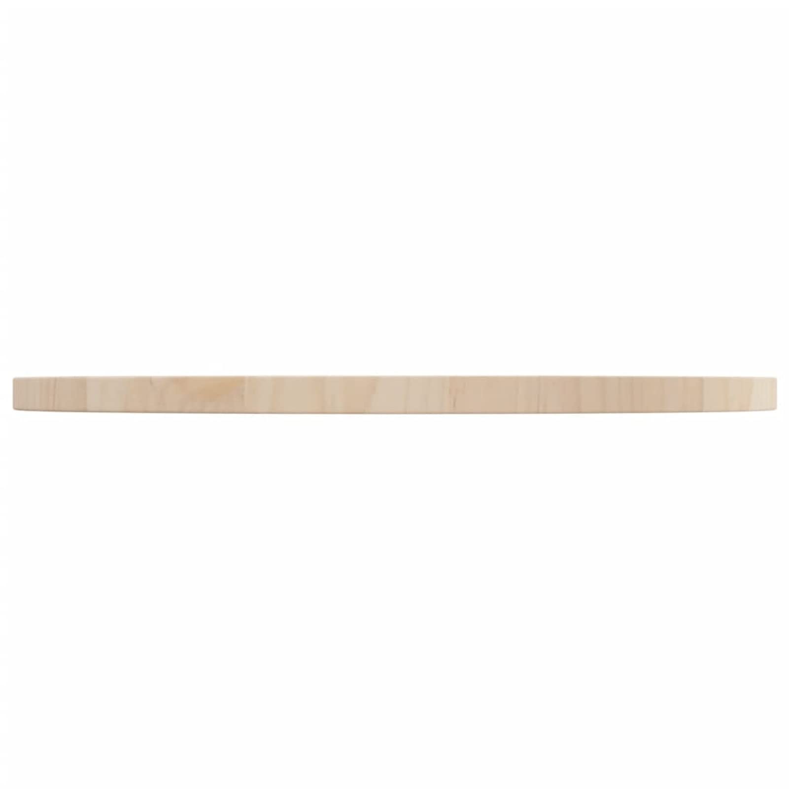 BaraSh Superficie de Mesa Madera Maciza de Pino Ø60x2,5 cm Tablero Madera para Mesa Tablero Madera Maciza Mesa Tablero Redondo Madera