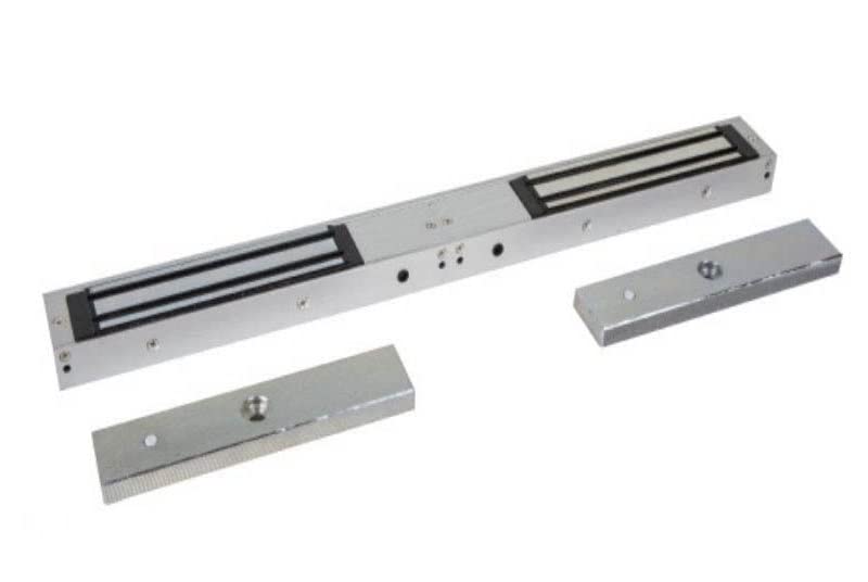 RGL ML600-D Double Slimline Mini Electro Magnetic Lock with 280kg Holding Force and Built in Surge Protection, Fire Tested for Access Control Door, Entrance Door