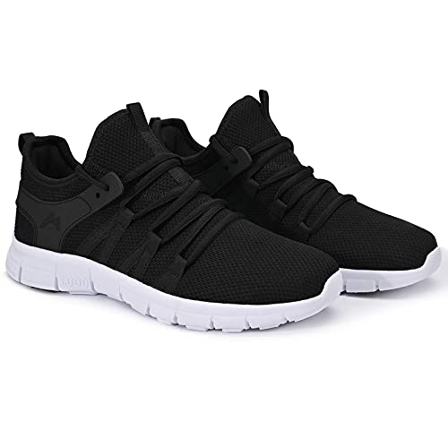 Image of INZCOU Running Shoes Lightweight Tennis Shoes Non Slip Gym Workout Shoes Breathable Mesh Walking Sneakers