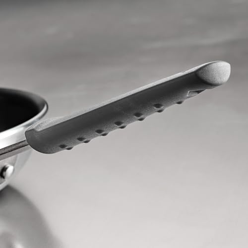 Image of Tramontina Professional 10-Inch Non Stick Frying Pan, Heavy-Gauge Aluminum Skillet with Reinforced Nonstick Coating, Gray Handle, Dishwasher and Oven Safe
