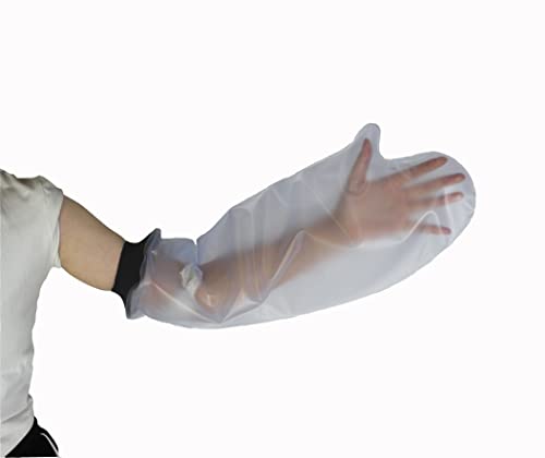 HKF HO KI HO Protection Platre Étanche pour Bras Adulte,Protège Étanche pour Platre,Sac Etanche Platre Gardez les Plaies et le Bandage au sec Pendant le Bain-Avant-bras-58cm Cover