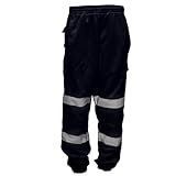 Materiale: questi pantaloni cargo ad alta visibilità sono realizzati in 100% poliestere di alta qualità. Il poliestere suggerisce che i pantaloni sono probabilmente caldi, resistenti e traspiranti. Sono un design elegante e alla moda, con un'eccellente durata per resistere agli ambienti di lavoro duri