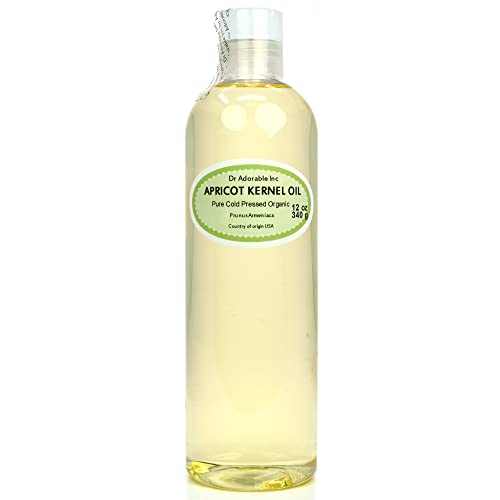 Dr Adorable - 12 oz - Apricot Kernel Oil - 100% Pure Natural Organic Cold Pressed