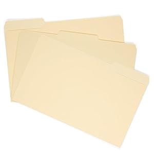 File Folder, 1/3 Cut Assorted Tab, ...