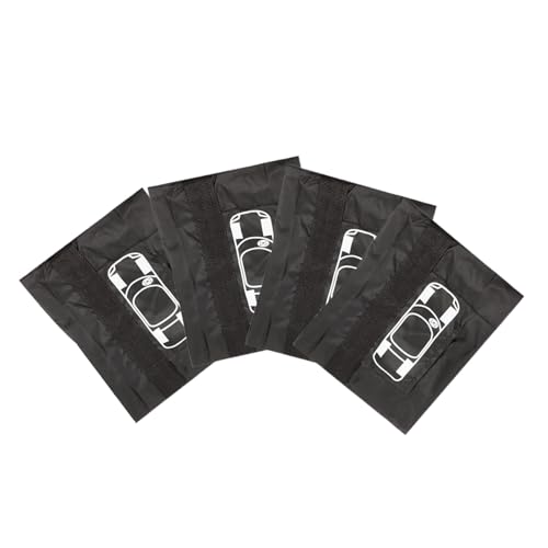Cubiertas de neumáticos, cubierta de neumáticos RV, Juego impermeable de 4 cubierta de neumáticos de remolque, Protector de nieve de lluvia solar portátil para el remolque de botes de autocaravana Van
