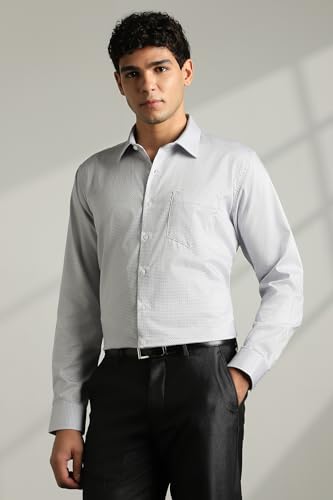Image of Van Heusen Men's Cotton Slim Fit Durapress Superior Textured Shirt