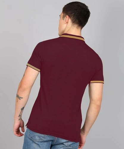 Image of INKKR Men's Soild Half Sleeve Polo T-Shirt Combo