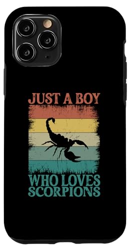 Just A Boy Who Loves Scorpions ���g�� �X�}�z�P�[�X iPhone 11 Pro �p