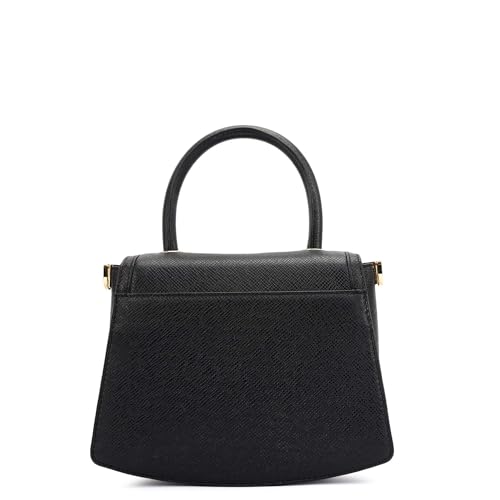 Image of Da Milano Leather Satchel Bag for Women (01019SOL)
