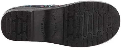 Easy Works by Easy Street Women's Laurie Clog, Black Multi Hearts Patent,8 | Image 3