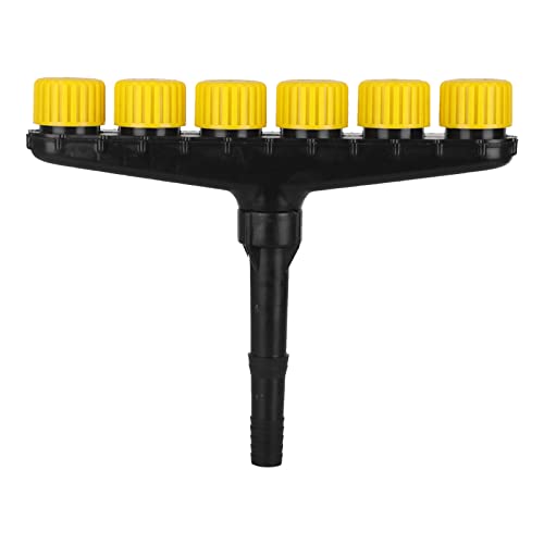 Arroseur de jardin rotatif multi-têtes réglable pour l'irrigation extérieure - 2