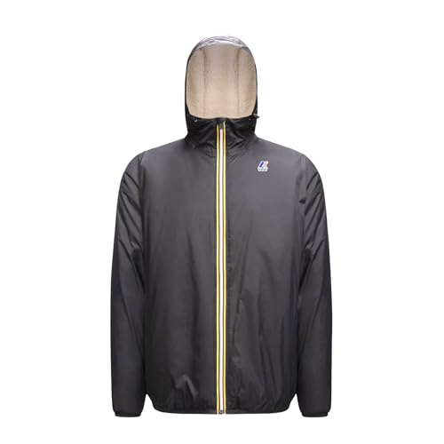 GIACCA KWAY Giacca Le Vrai 4.0 Claude Orsetto Uomo Black Pure Tg XL