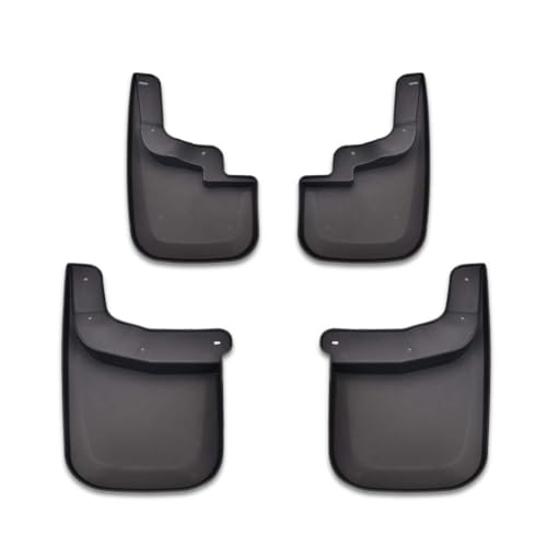 Image of Tecoom Custom Mud Flaps Fit for Chevy Colorado GMC Canyon Without Flares 2015-2022, No-Drill All Weather Mud Guards