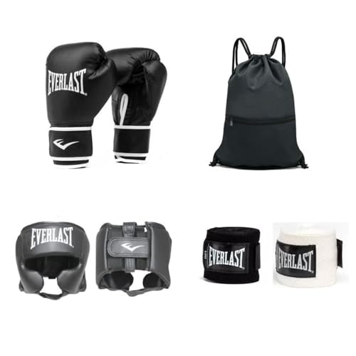Everlast Unisex Core Boxing Kit Black One Size