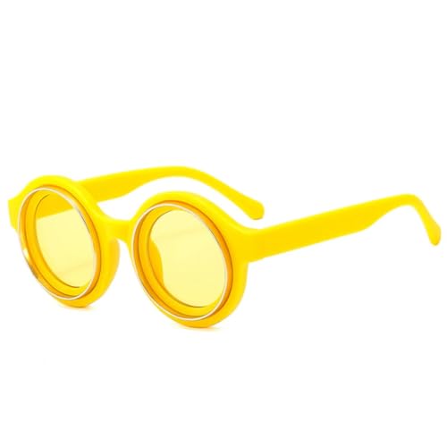 Lunettes de soleil rondes colorées pour sublimer vos festivals et sorties