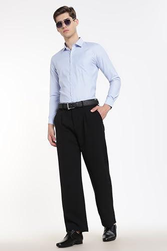 Image of Men's Solid Formal Shirt | Premium Cotton Rich Full Sleeves Shirt | Comfort Fit Office Wear Shirt with Single Chest Pocket | Stylish Casual & Formal Shirt for Men