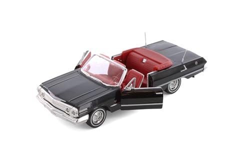 Modelo Chevrolet Impala Convertible 1963 1:24 miniatura 2