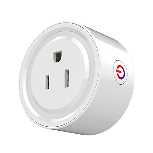 Zigbee Smart Plug, Prakriti Smart Zigbee Plugs | Compatabile with Google Assistant, Alexa, Hubitat (2 Pack)