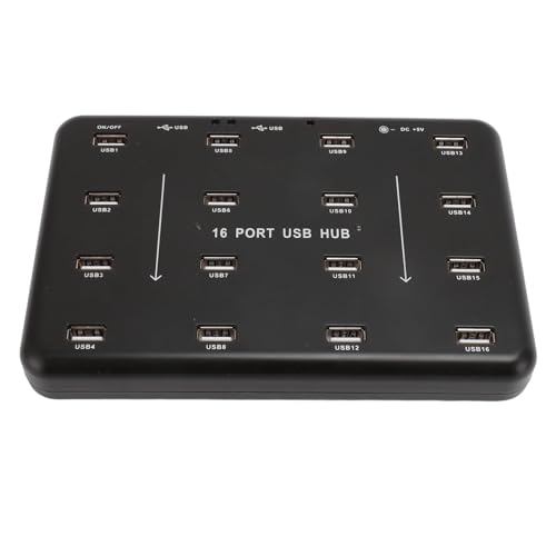 XUMIUZIY Duplicador USB, Enchufe del Indicador LED Rojo y Juego de 480Mbps de Transferencia de Datos Estable de Alta Velocidad Cloner para Lector de Tarjetas (Enchufe de la UE)