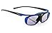 Hi-SHOCK Deep Heaven Occhiali 3D, compatibili con TV Samsung, Panasonic, Sony e proiettori 3D-RF. Sostituzione per SSG-3570CR, TDG-BT500A, ER3D6ME immagine