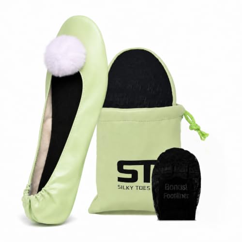 Image of Foldable Flats for Women, Portable Ballet Shoes for Wedding &Travel Comfort
