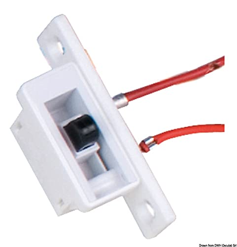 Lumière ABS blanc pour armoires de cabine et dressings de voyage