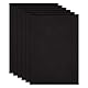 BENECREAT 10PCS Selbstklebende Schaumstoffplatte mit schwarzer Rückseite rutschfeste Eva Schaumstoffmatte mit Selbstklebender Rückseite für Möbeltüren 30x21x0.2cm