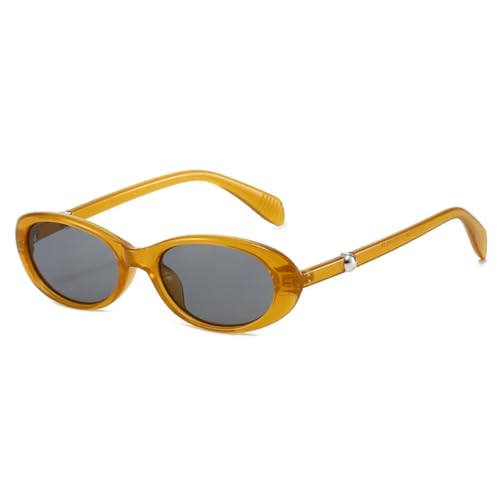 Lunettes de soleil rétro ovales pour stopper l'éblouissement