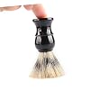 Baluue 4pcs Plastic Handle Shaving Brushes for Men Soft Bristle Beard Care Accessories for Grooming and Lathering