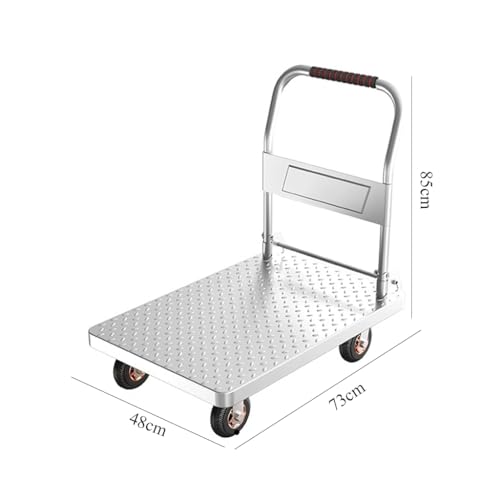 Carretilla plegable de mano de acero resistente miniatura 2