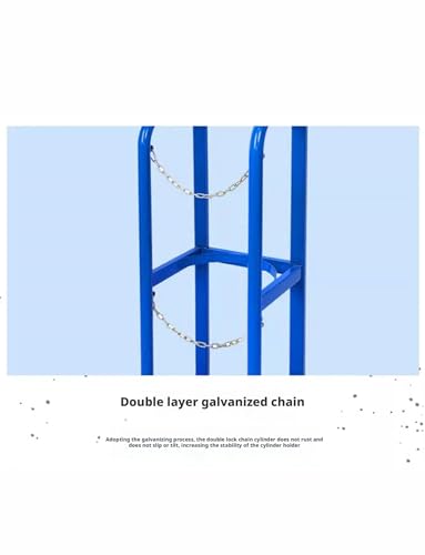 Support réservoir oxygène et porte-bouteille gaz propane robuste - 6