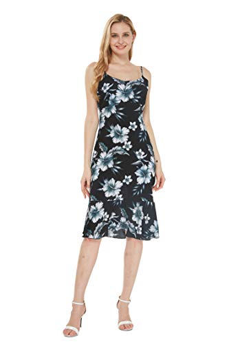 Image of Hawaii Hangover Family Matching Hawaiian Clothes, Midnight Bloom | Family matching Hawaiian outfits, Midnight Bloom, lightweight rayon, machine washable, tropical floral print, luaus, cruises