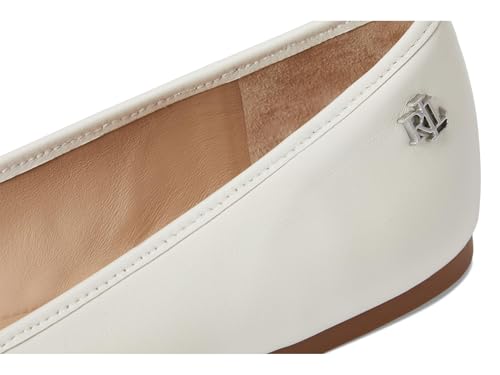 Image of Lauren Ralph Lauren Womens Jayna Nappa Leather Flat