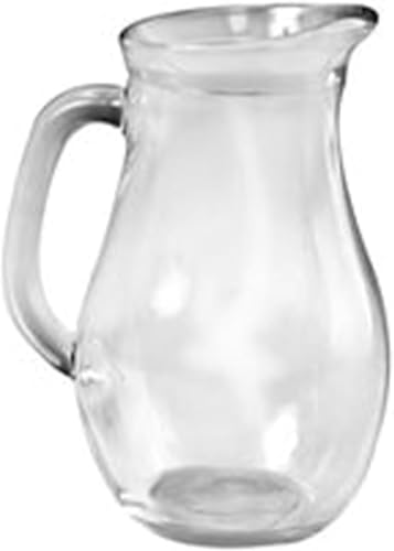 mille idee Caraffa Brocca Con maniglia Vino Aperitivo Sangria 0,25 L in Vetro Trasparente 6 pz