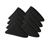 Koffota Cloth Napkins Set of 8, 18 x 18 inches, Machine Washable Cloth Napkins, Made of 100% Microfibre,Reusable Dinner Napkins for Restaurants,Weddings,Parties,Every use (Formal Black)