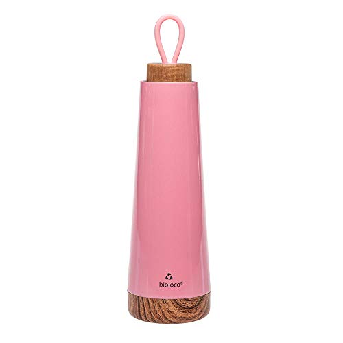 Chic Mic Bioloco Loop, Thermos Unisex Adulto, Rosa, 7.5 cm x 7.5 cm x 28 cm