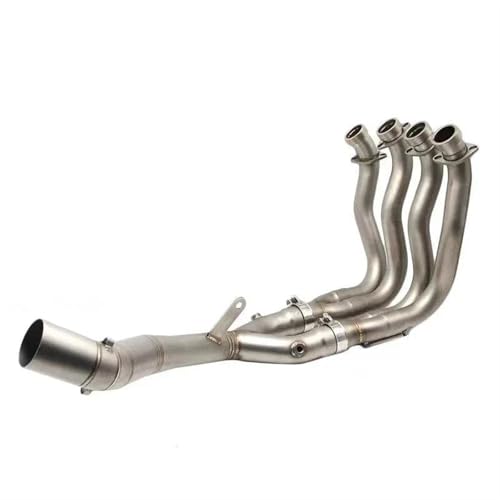 Ligne échappement moto 60mm tube liaison central Yamaha R1 MT10 15-19