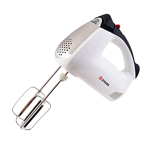 Zokura Z1043 Handmixer mit 2,5 L Schüssel, 5 Geschwindigkeiten, 400 W – Bild 3