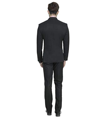 Image of MANQ Men Slim Fit Single breasted Suit