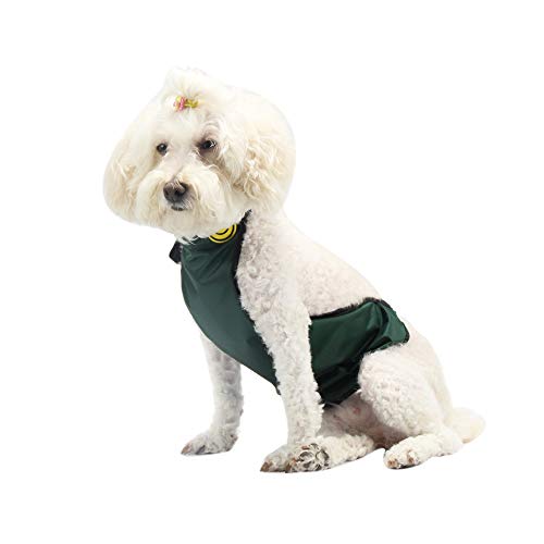 Dog Harness, Chest and Belly Protector Pet Vest Harness Breathable Waterproof for Dogs Cats Corgi (Medium, Green) - Image 3