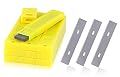 4-Inch Scraper Blades, Kattool 10PCS x 10Boxes Replacement Scraper Blades Stainless Steel Razor Blade for Scraper Single Edge Razor Blades, Pack of 100
