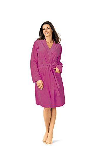 Preisvergleich Produktbild Comtessa Damen Morgenmantel Farbe: Fuchsia Gr. 44