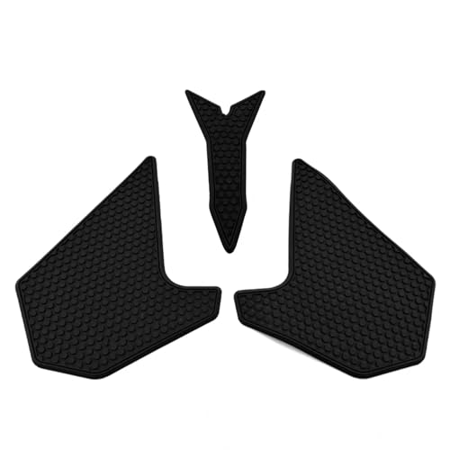 Autocollant réservoir Yamaha MT07 grip protège réservoir moto 3D noir