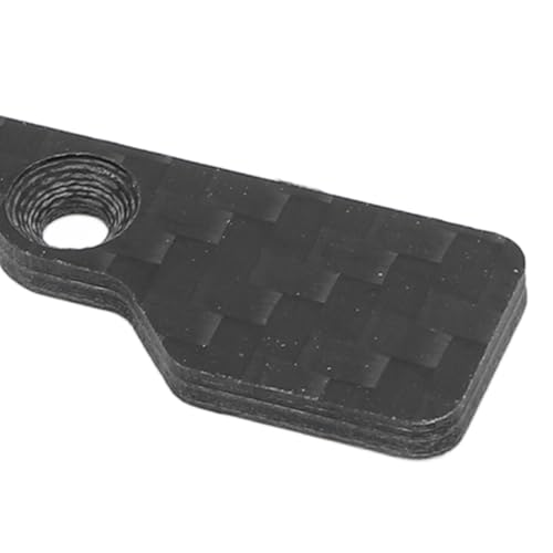 Alomejor 2PCS RC Lower Arm Stopper Carbon RC Lower Arm Stopper Platte Ersatz f¨¹r TT02 Auto Upgrade Teile