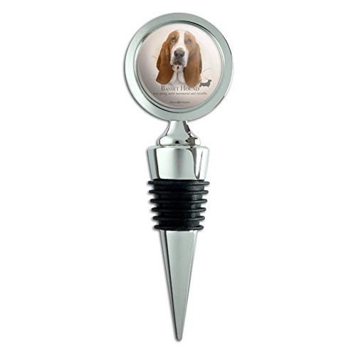 Basset Hound Dog Breed Wine Bottle Stopper