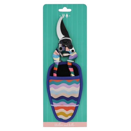 Secateurs With Pouch - Wiggle Design, Multicoloured - Image 2